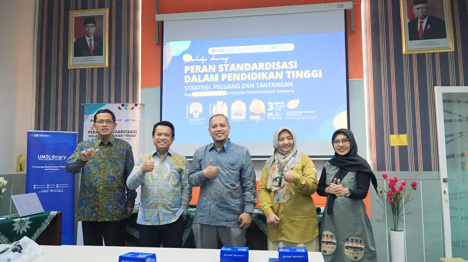 “Perpustakaan UMS dan BSN Adakan Knowledge Sharing tentang Standardisasi di Perguruan Tinggi”