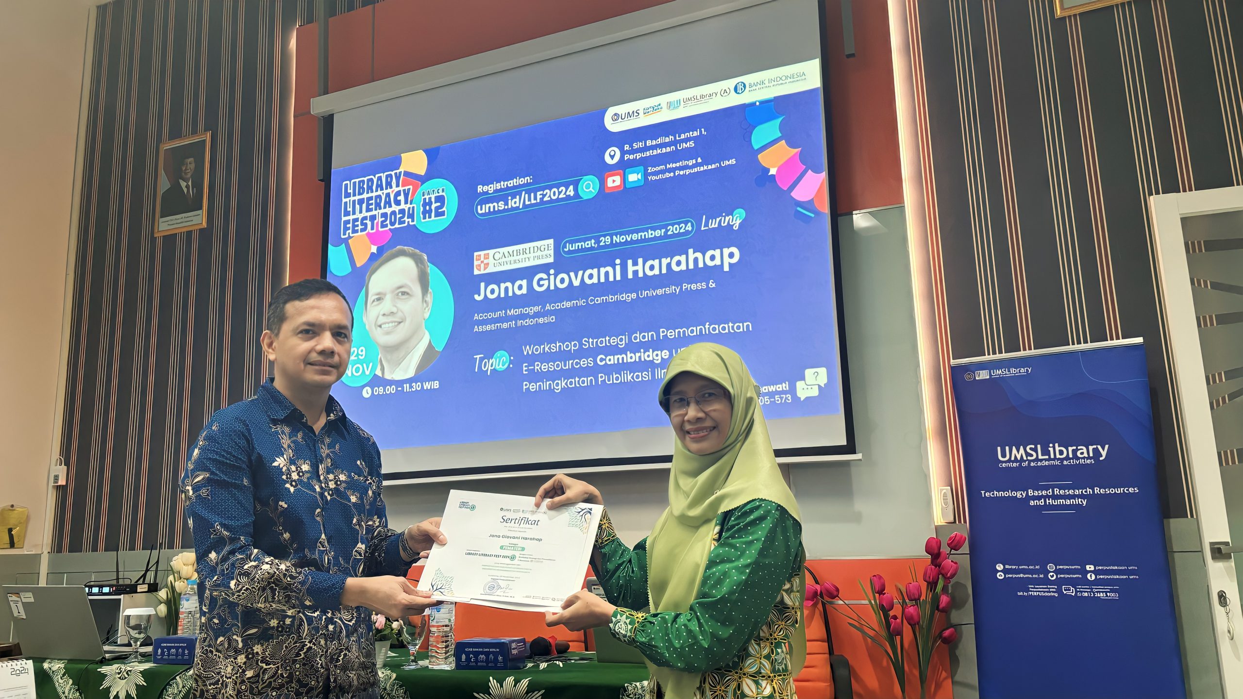 Library Literacy Fest 2024 Batch 2: Langkah Strategis Menuju Literasi Unggul