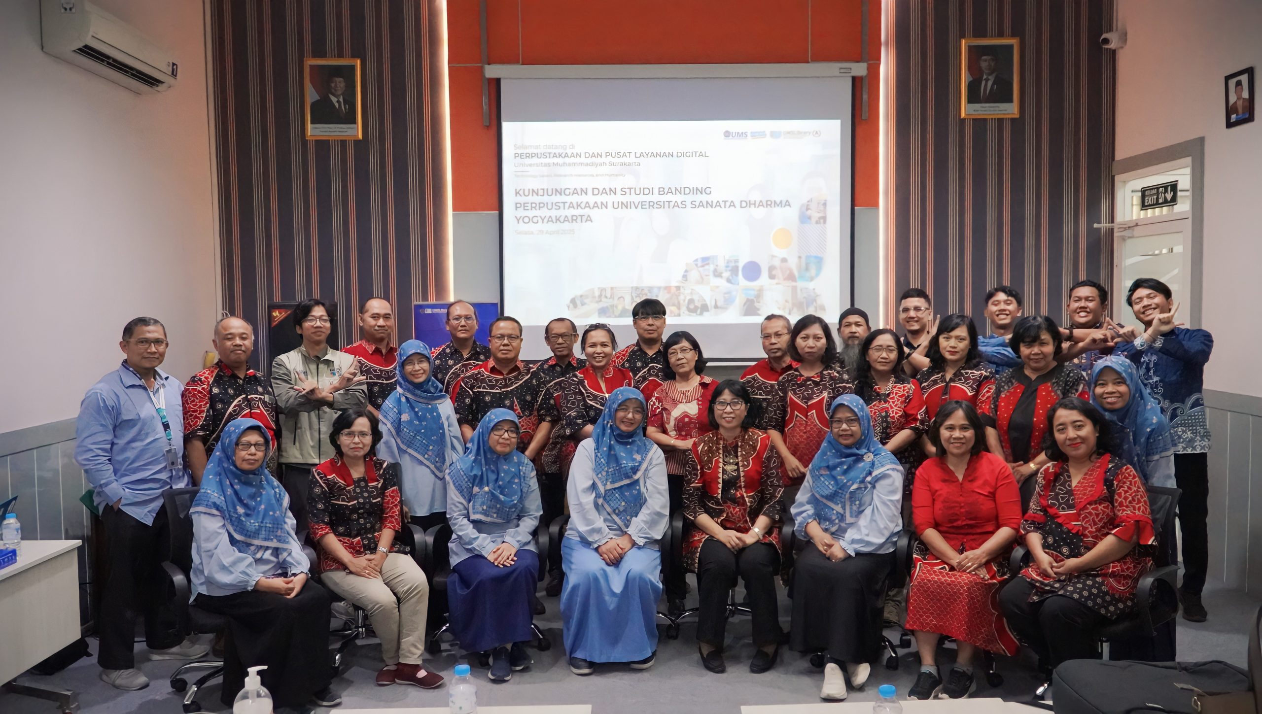 Perpustakaan UMS dan Universitas Sanata Dharma Jalin Kerja Sama Lewat Studi Banding dan MoU