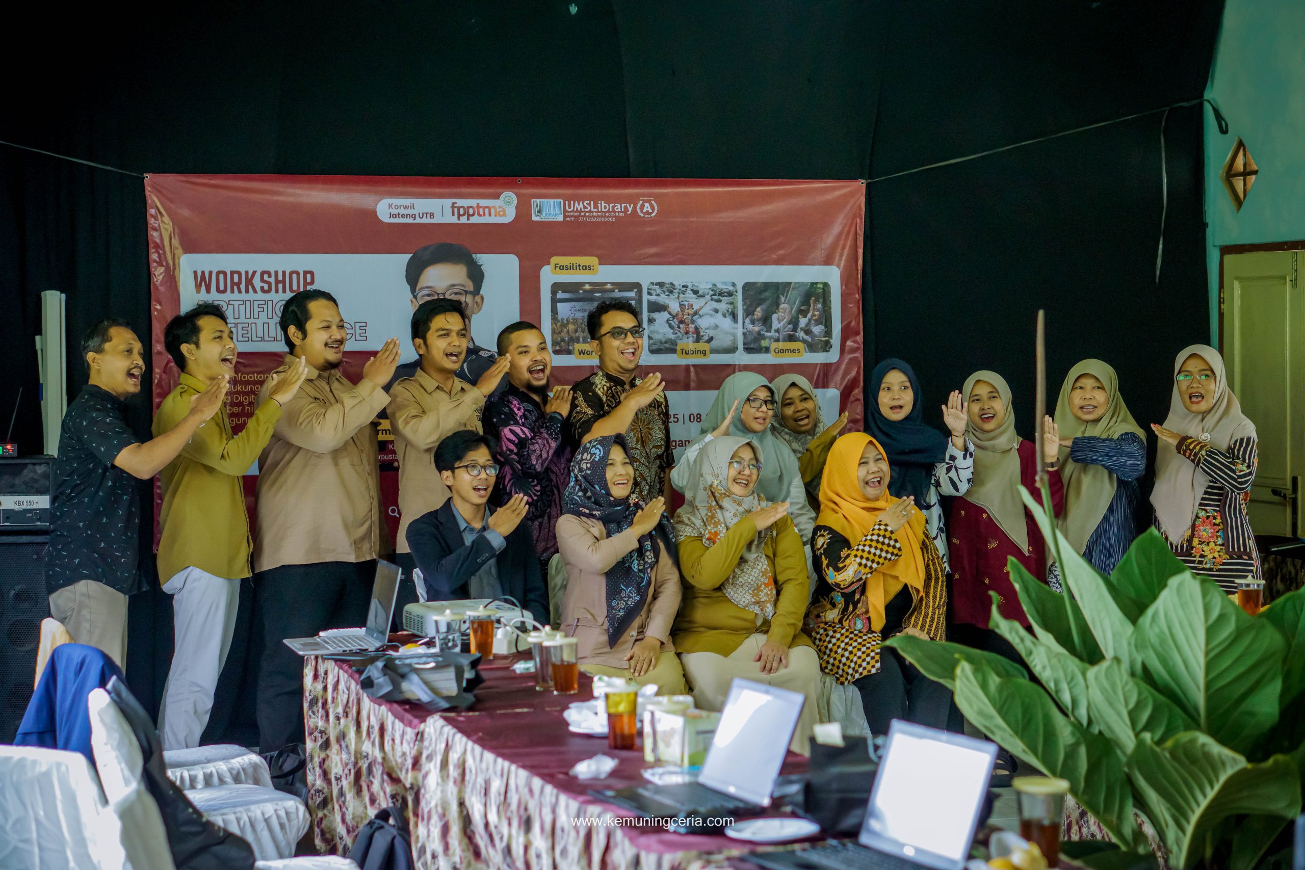 Bahas Peran AI dalam Literasi Informasi, FPPTMA Jateng UTB Gelar Rakorwil dan Workshop Interaktif