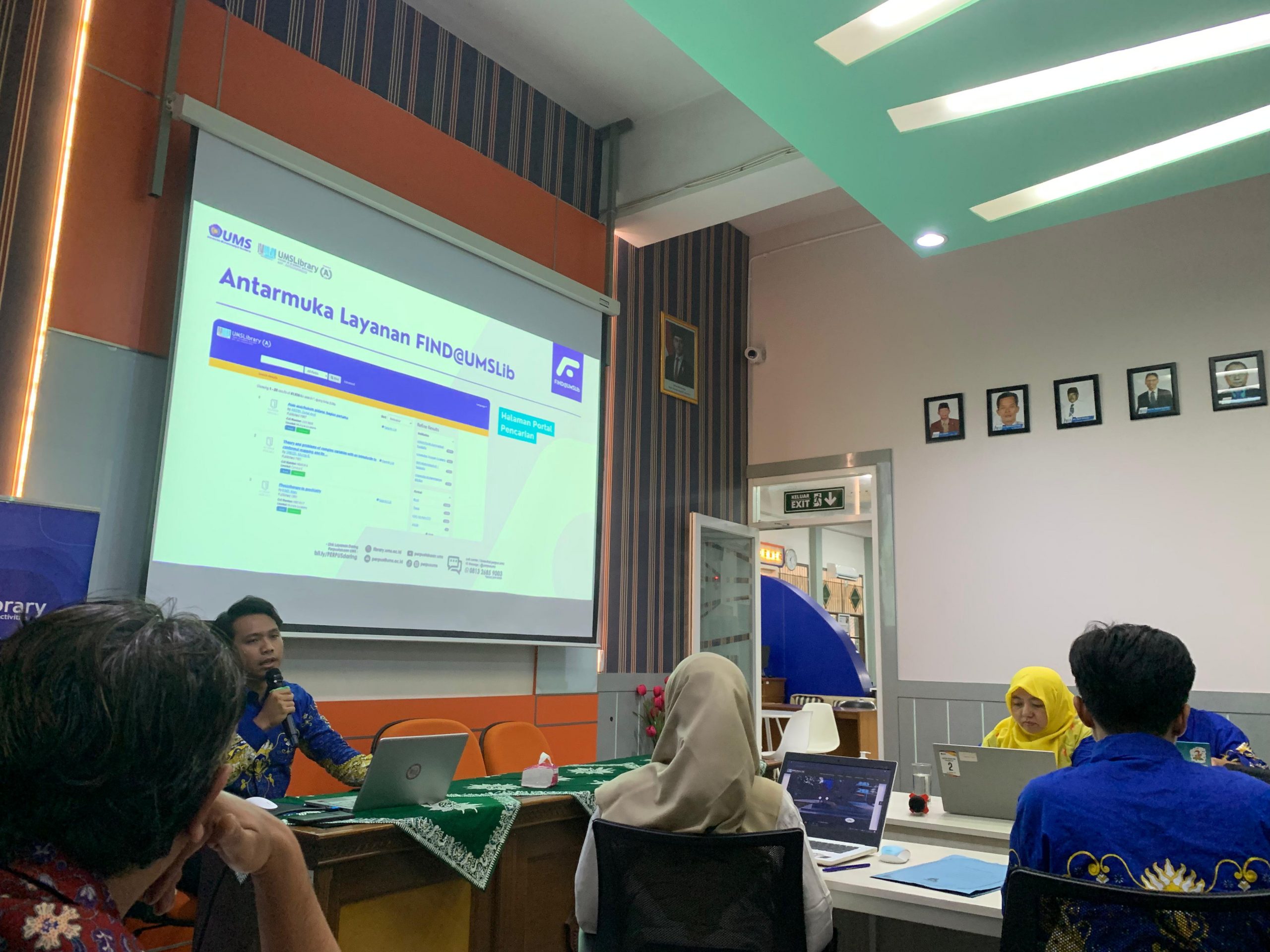 Perpustakaan dan Pusat Layanan Digital UMS Gelar Sosialisasi Layanan Pencarian Terintegrasi FIND@UMSLib