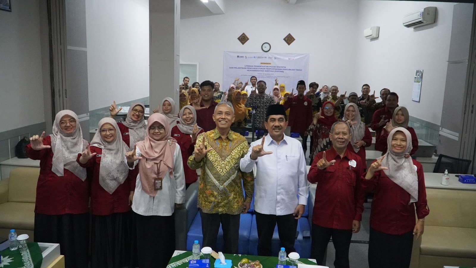 UMS Jadi Tuan Rumah Pelantikan FPPTMA 2025–2030 & Workshop Literasi Pojok Statistika
