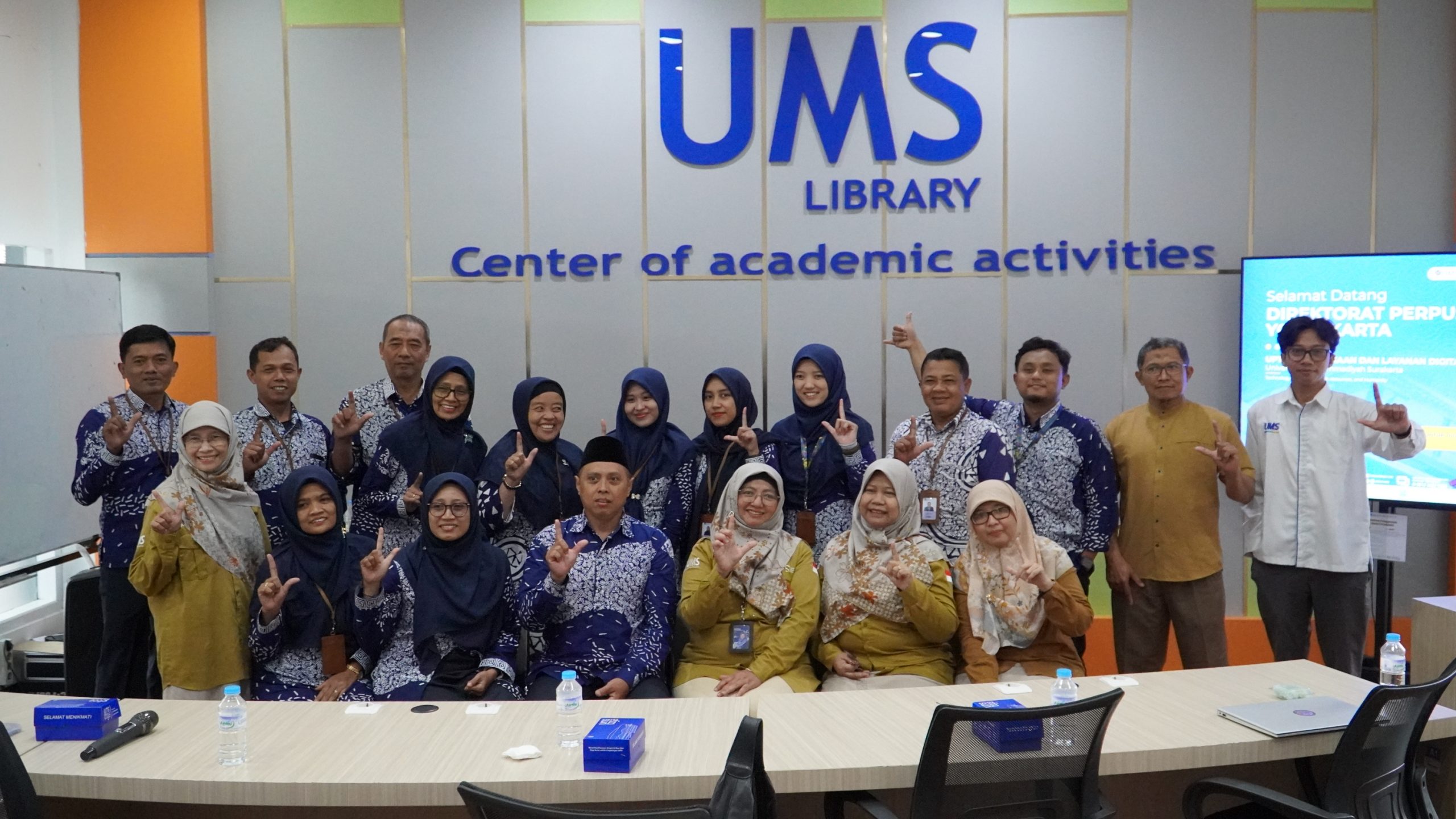 Perkuat Jejaring dan Literasi, Perpustakaan UII Lakukan Kunjungan Kerja ke UPT Perpustakaan dan Layanan Digital UMS