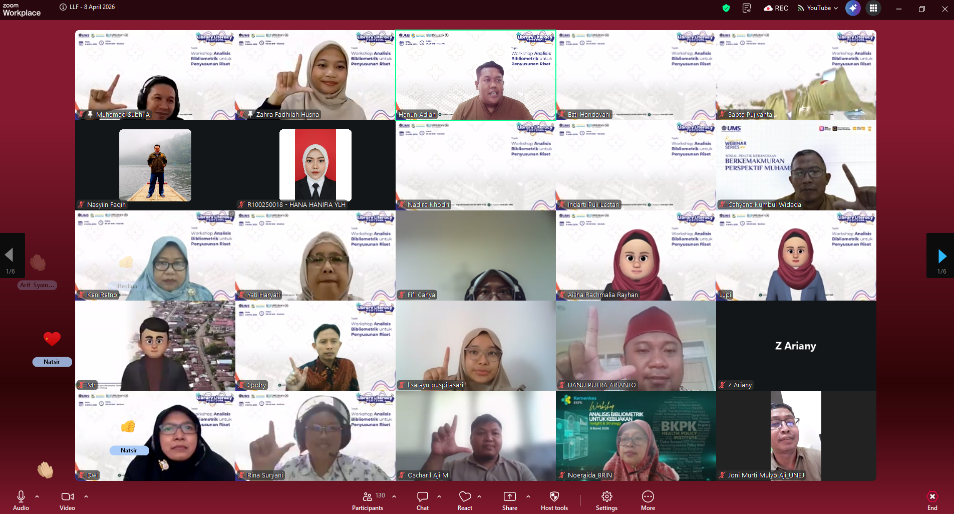 UPT Perpustakaan UMS Dorong Riset Berkualitas Melalui Workshop Analisis Bibliometrik