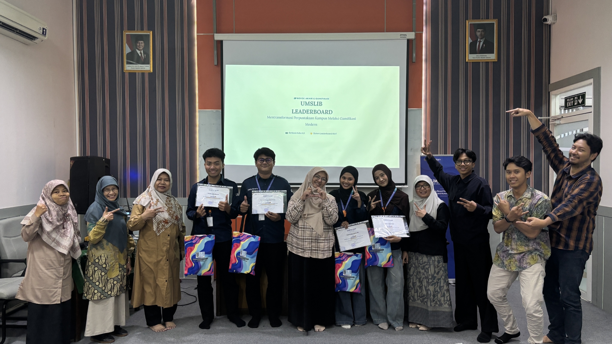 Awardee UMS Library Digital Scholarship 2026 Presentasikan Hasil Program pada Monev Akhir