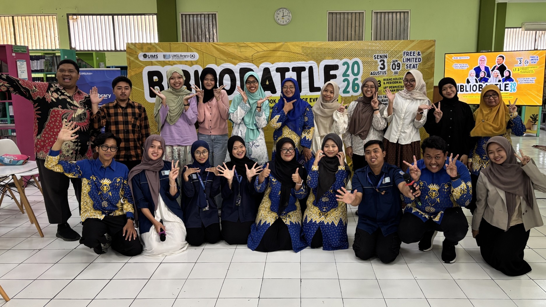 BiblioBattle 2026: “One Book Can Change Everything”, Perpus UMS Ajak Sivitas Akademika Berburu Buku yang Mengubah Cara Pandang